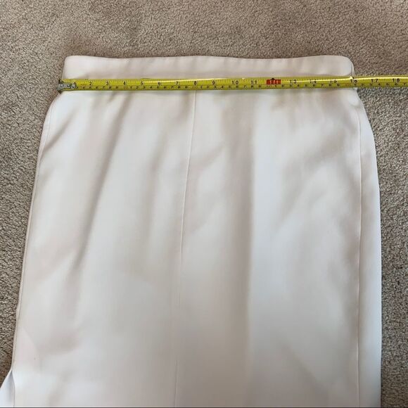 J.CREW White lined skirt Sz 12 - Picture 8 of 9